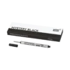 1 Rollerball Capless Refill, Mystery Black – Medium
