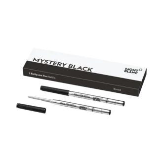 2 kuglepenrefiller, Mystery Black – Fin
