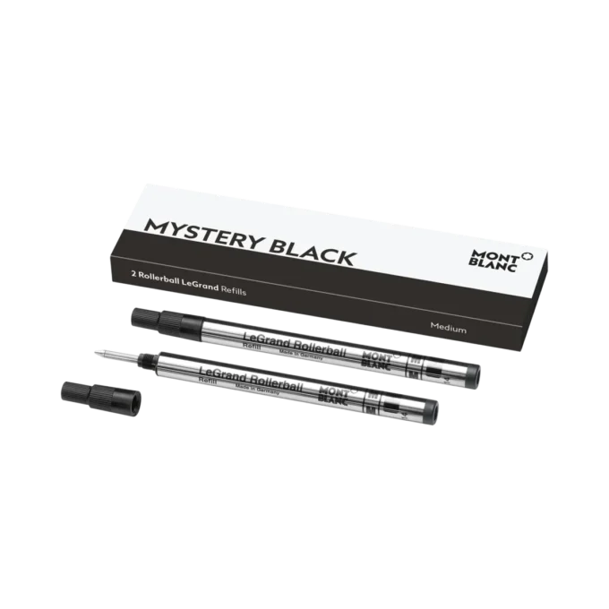 2 Rollerball LeGrand-refiller, Mystery Black – Fine