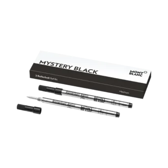 2 rollerball-refiller, Mystery Black – Fine