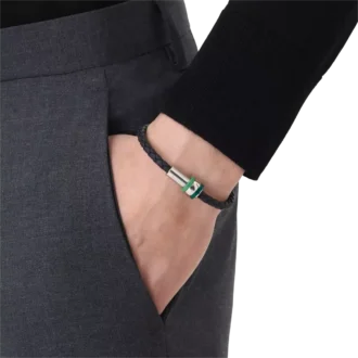 Armbånd Montblanc 1858 Ice Sea green