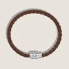 Armbånd Small, blødt læder, Fauve Brown