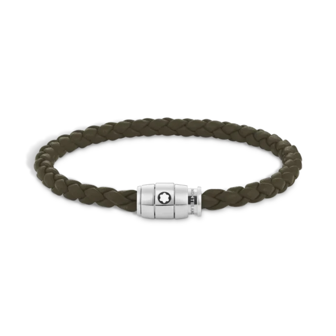 Armbånd Small, blødt læder, khaki
