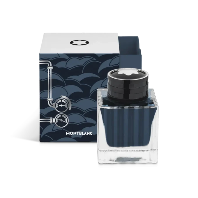 Blækflaske, Meisterstück Around the World in 80 Days, Coal Blue – 50 ml