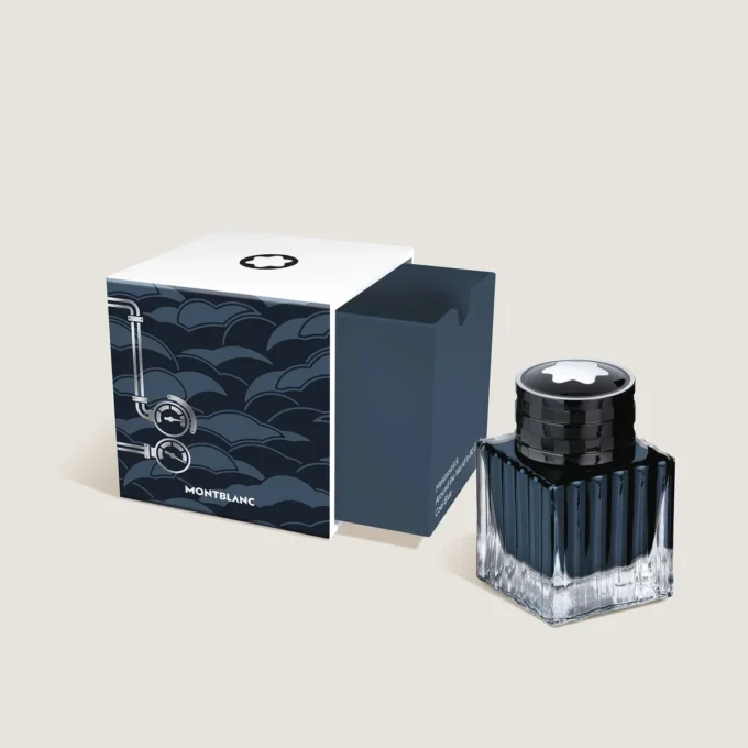 Blækflaske, Meisterstück Around the World in 80 Days, Coal Blue – 50 ml