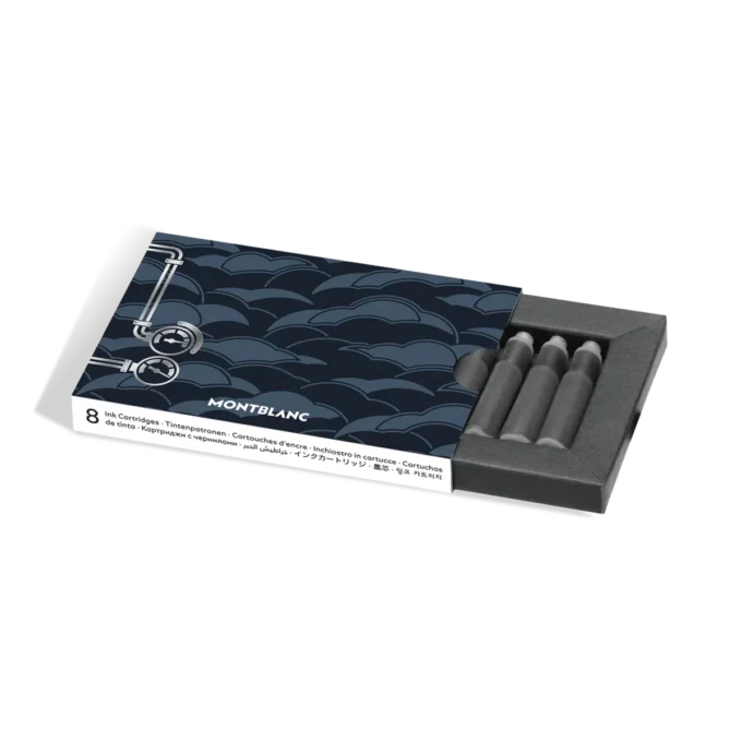 Blækpatroner, Meisterstück Around the World in 80 Days, blå – 8-pak