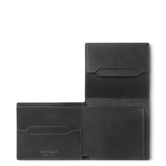 Blød, tynd tegnebog med 4 kortlommer