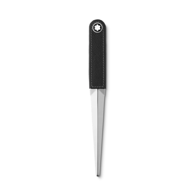 Brevkniv i stål og læder