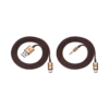 Brunt kabelsæt til Montblanc MB 01-hovedtelefoner