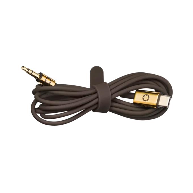 Brunt rejsesæt til Montblanc MB 01-hovedtelefoner