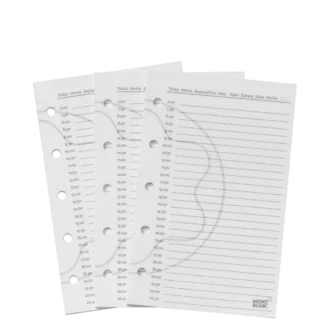 Daglige planlægningssider, lommeformat