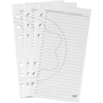 Daglige planlægningssider, medium