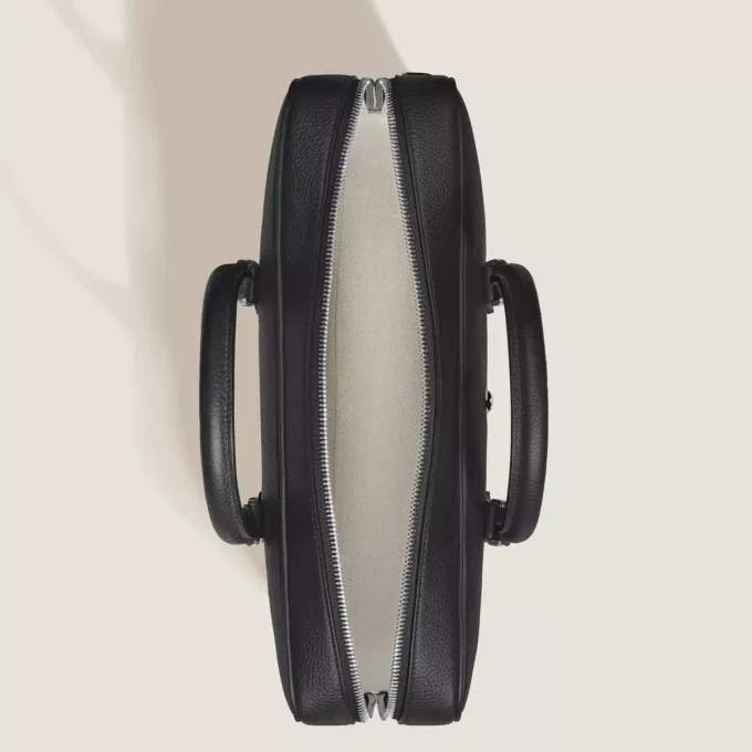 Dokumentmappe i læder