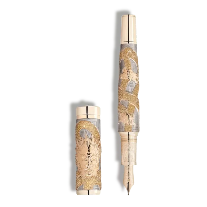 En rejse blandt drager The Coiling Dragon Limited Edition 8 fyldepen