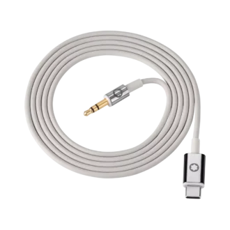 Grå kabelsæt til Montblanc MB 01-hovedtelefoner