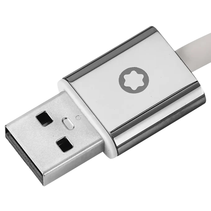 Grå kabelsæt til Montblanc MB 01-hovedtelefoner