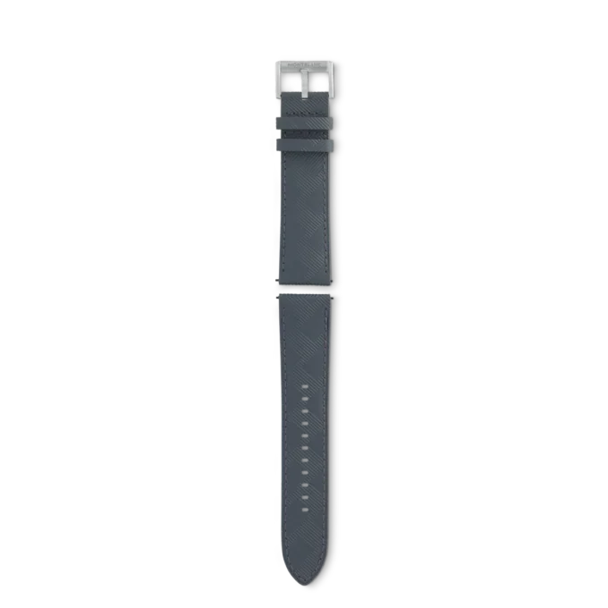 Grå Montblanc Extreme 3.0 kalveskindrem med spænde