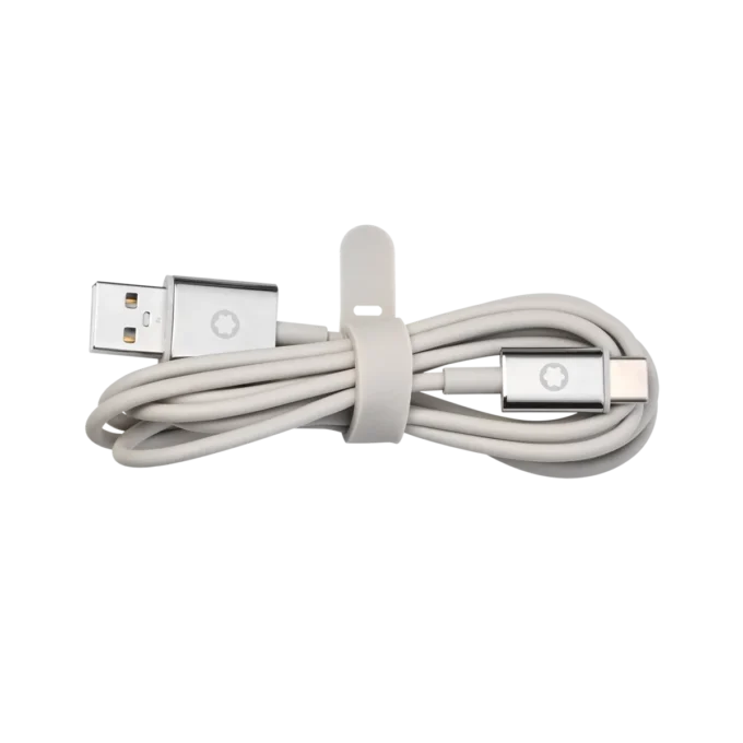 Gråt rejsesæt til Montblanc MB 01-hovedtelefoner