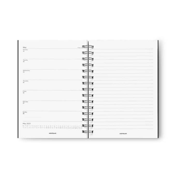 Konvolut-notesbog Refill #146 størrelse kalender 18 måneder