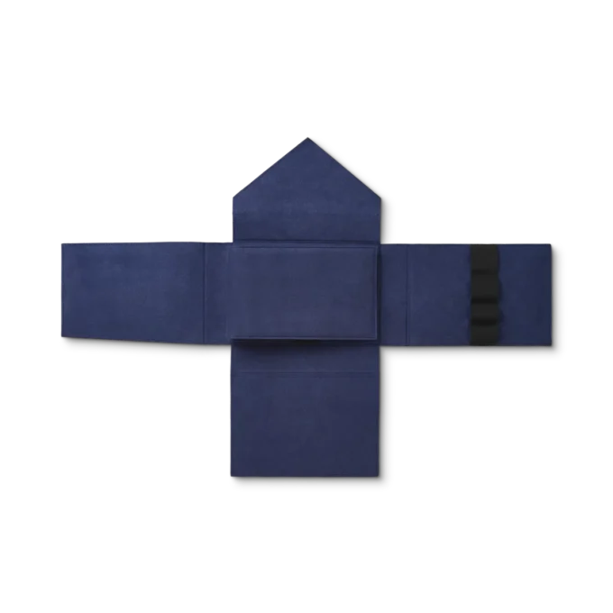 Læderopbevaringsæske til 8 skriveinstrumenter