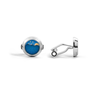 Manchetknapper med månefaseurværk