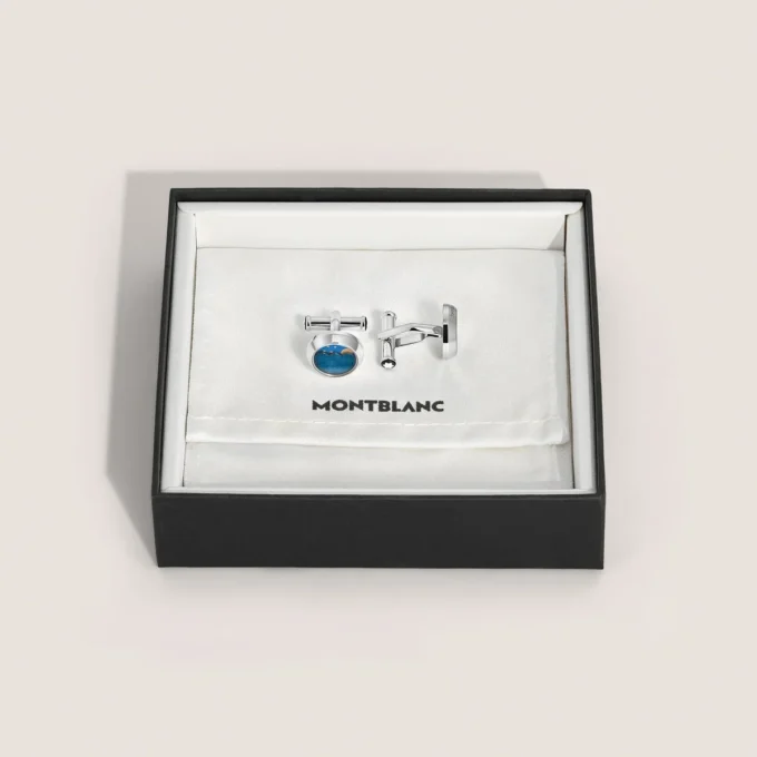 Manchetknapper med månefaseurværk