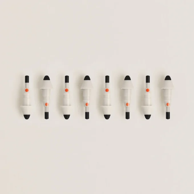 Matte udskiftningsspidser til Montblanc Digital Pen i farven Ivory