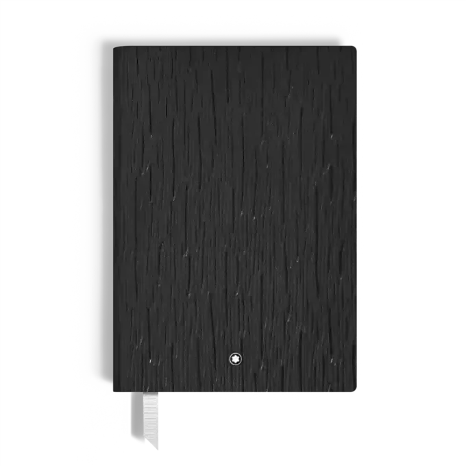 Medium notesbog i Corteccia-læder, linjerede sider