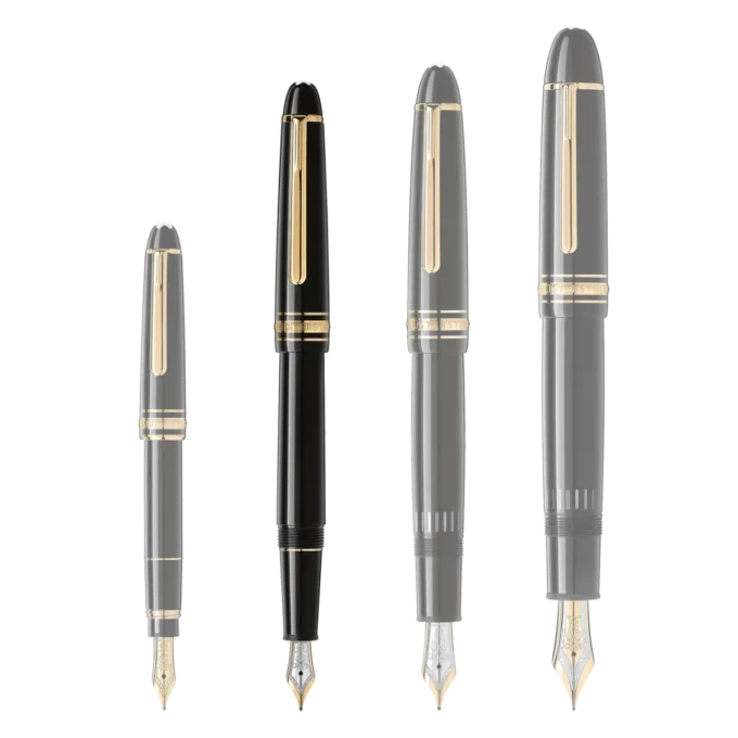 Meisterstück guldbelagt Classique fyldepen (M)