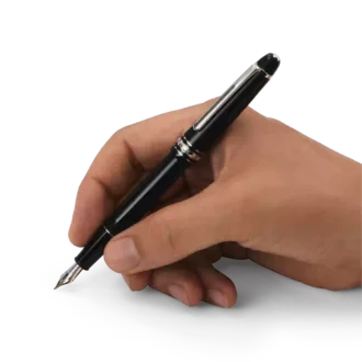 Meisterstück platinbelagt Classique fyldepen (F)