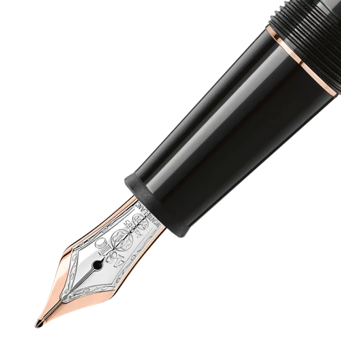 Meisterstück Rose Gold-Coated Classique fyldepen (F)
