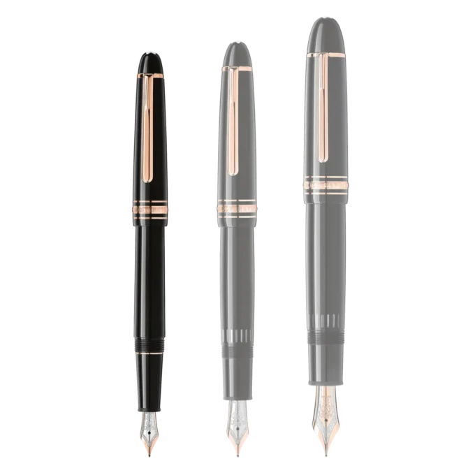 Meisterstück Rose Gold-Coated Classique fyldepen (F)