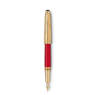 Meisterstück Solitaire Doué Red Hour Classique Fountain Pen F Special Edition