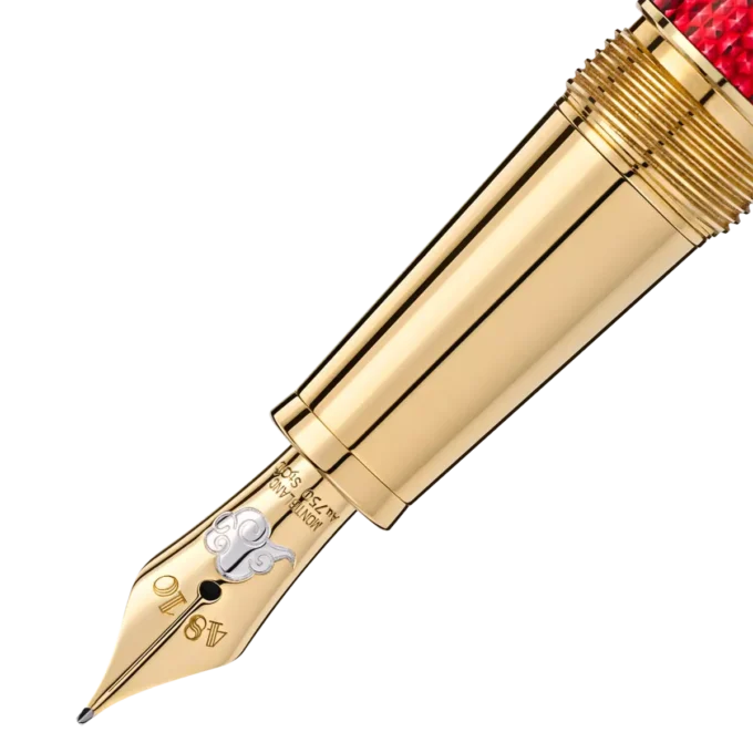 Meisterstück Solitaire Doué Red Hour Classique Fountain Pen F Special Edition Meisterstück Solitaire Doué Red Hour Classique Fountain Pen F Special Edition