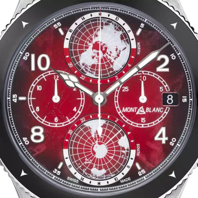 Montblanc 1858 Geosphere Chronograph 0 Oxygen Limited Edition – 290 eksemplarer