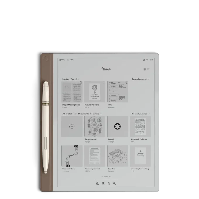 Montblanc Digital Paper Elixir Gold-farve