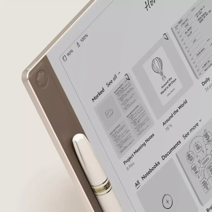 Montblanc Digital Paper Elixir Gold-farve