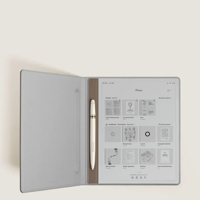 Montblanc Digital Paper Elixir Gold-farve