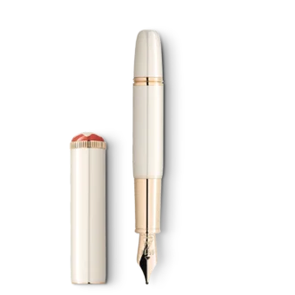 Montblanc Heritage Rouge et Noir “Baby” Special Edition elfenbensfarvet fyldepen F