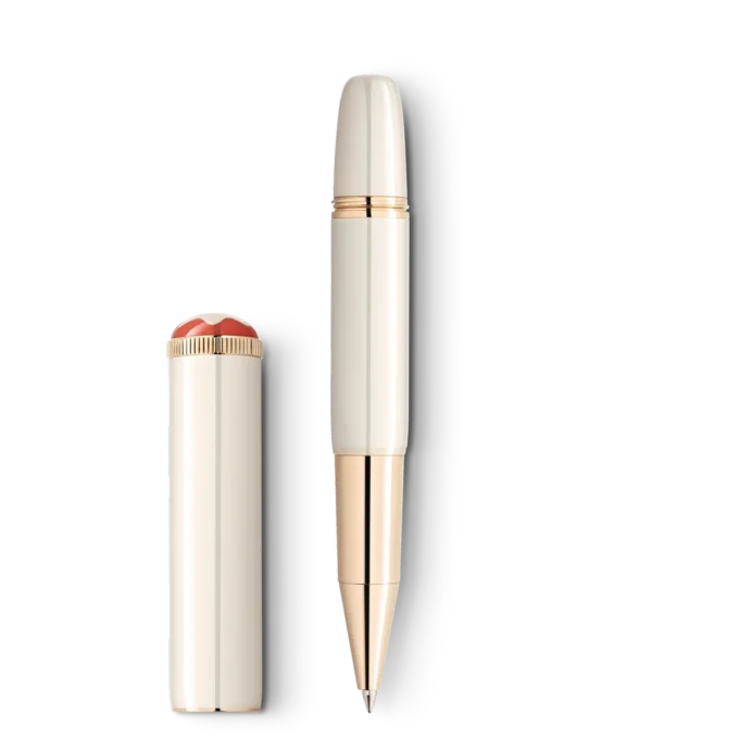 Montblanc Heritage Rouge et Noir “Baby” Special Edition elfenbensfarvet rollerball
