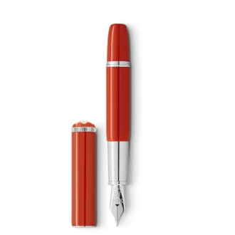 Montblanc Heritage Rouge et Noir “Baby” Special Edition koralfarvet fyldepen F