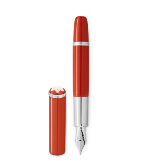 Montblanc Heritage Rouge et Noir “Baby” Special Edition koralfarvet fyldepen M
