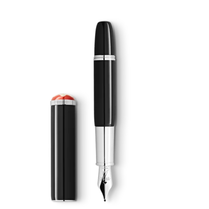 Montblanc Heritage Rouge et Noir “Baby” Special Edition sort fyldepen