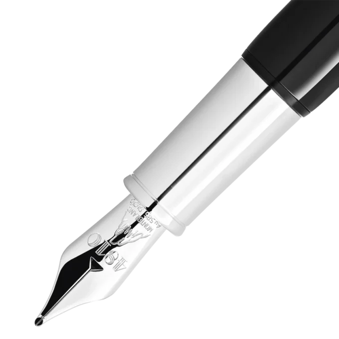 Montblanc Heritage Rouge et Noir “Baby” Special Edition sort fyldepen F