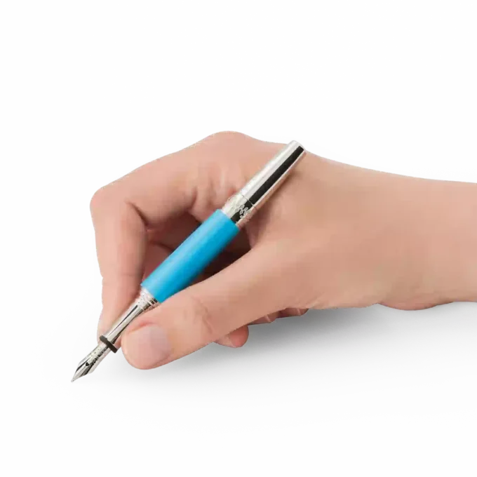 Montblanc Maria Callas Special Edition turkisblå fyldepen