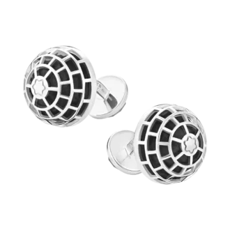 Montblanc Meisterstück manchetknapper med onyxsten