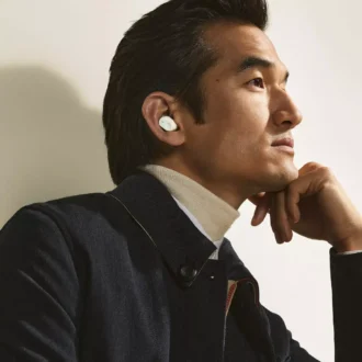 Montblanc MTB 03 In-Ear-hovedtelefoner Ivoorfarve