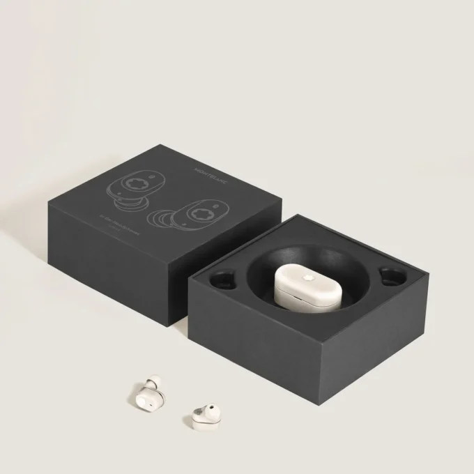 Montblanc MTB 03 In-Ear-hovedtelefoner Ivoorfarve