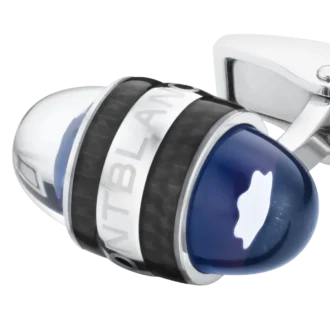 Montblanc StarWalker manchetknapper Stål og lak