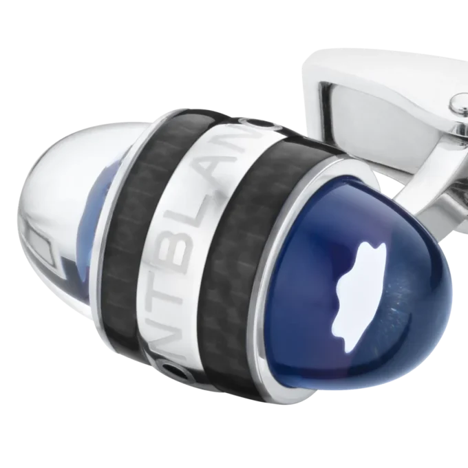 Montblanc StarWalker manchetknapper Stål og lak Montblanc StarWalker manchetknapper Stål og lak